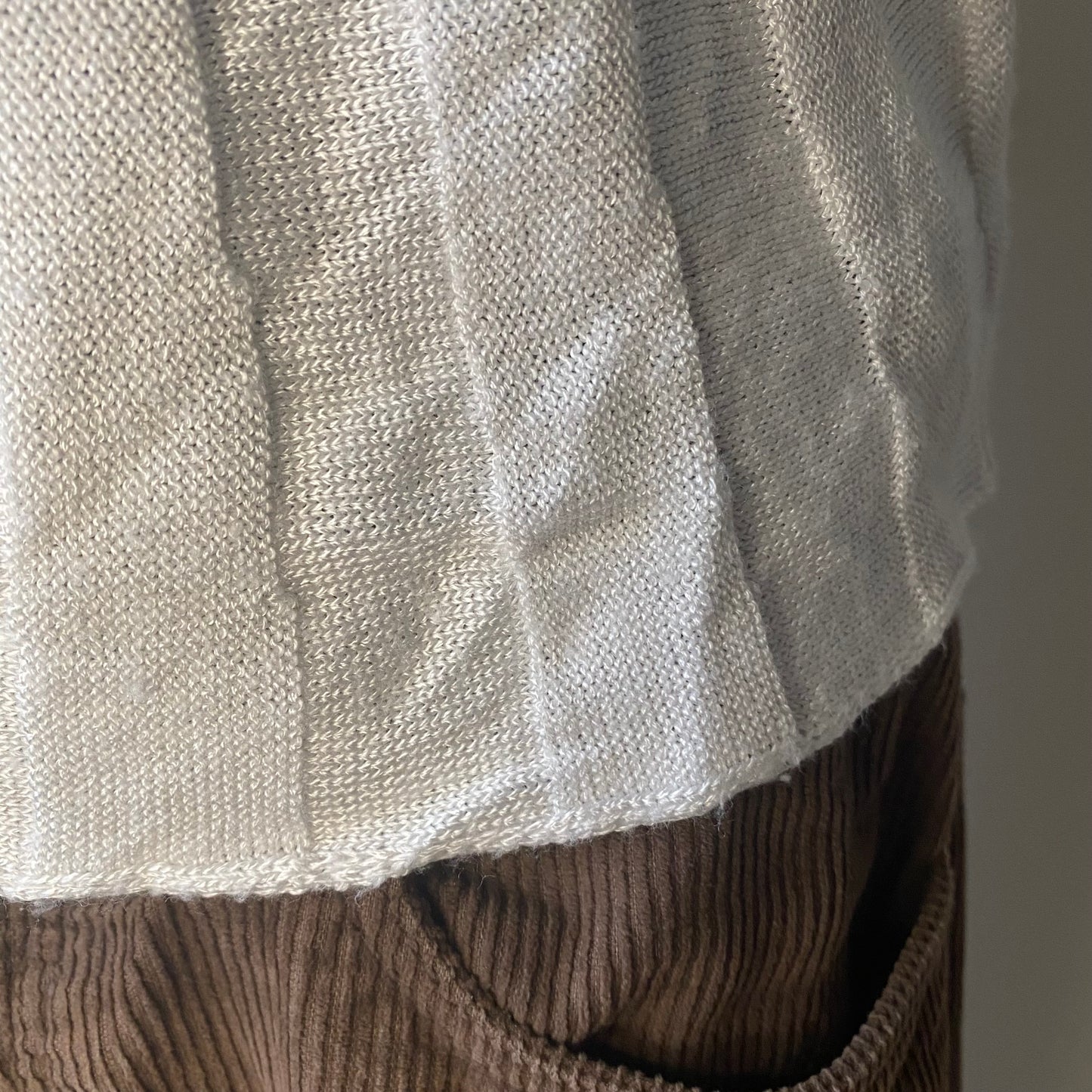 Vintage white symmetrical t-shirt