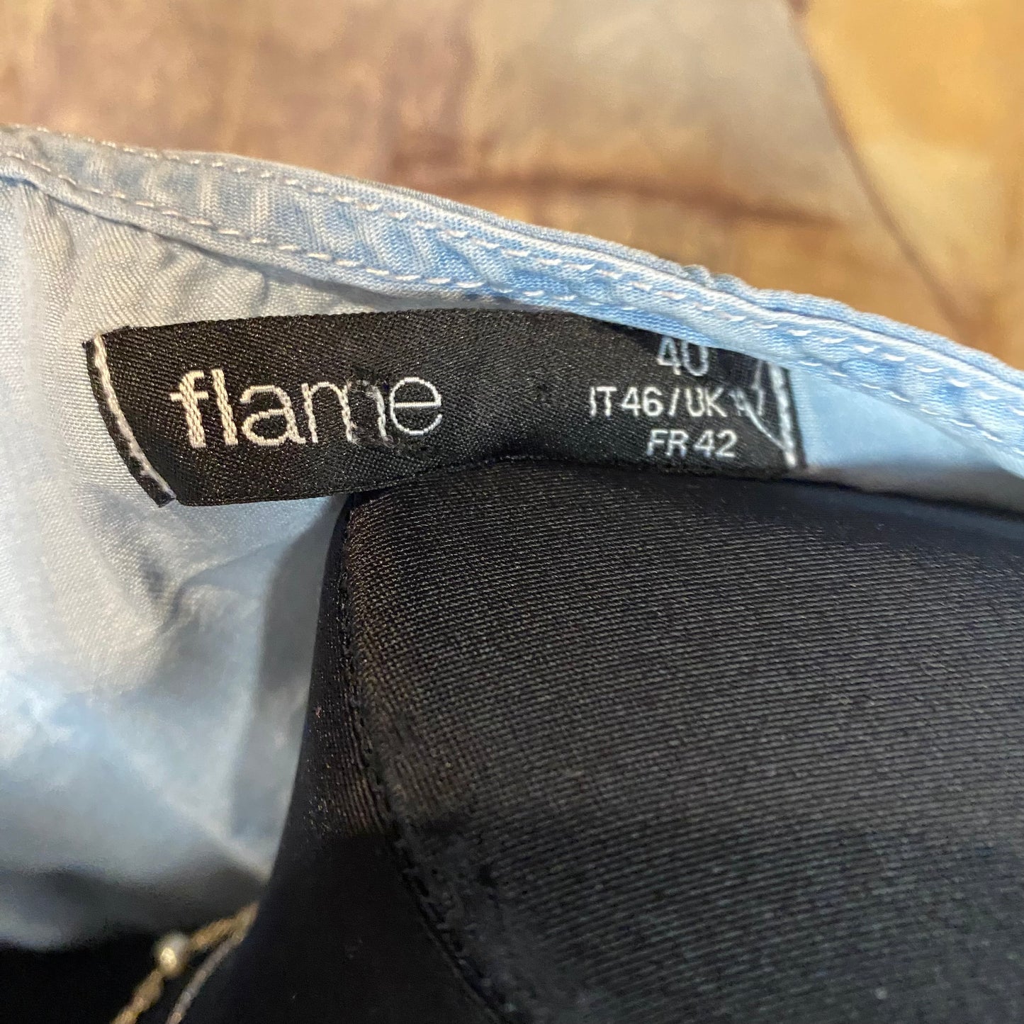 Light blue vintage vest top