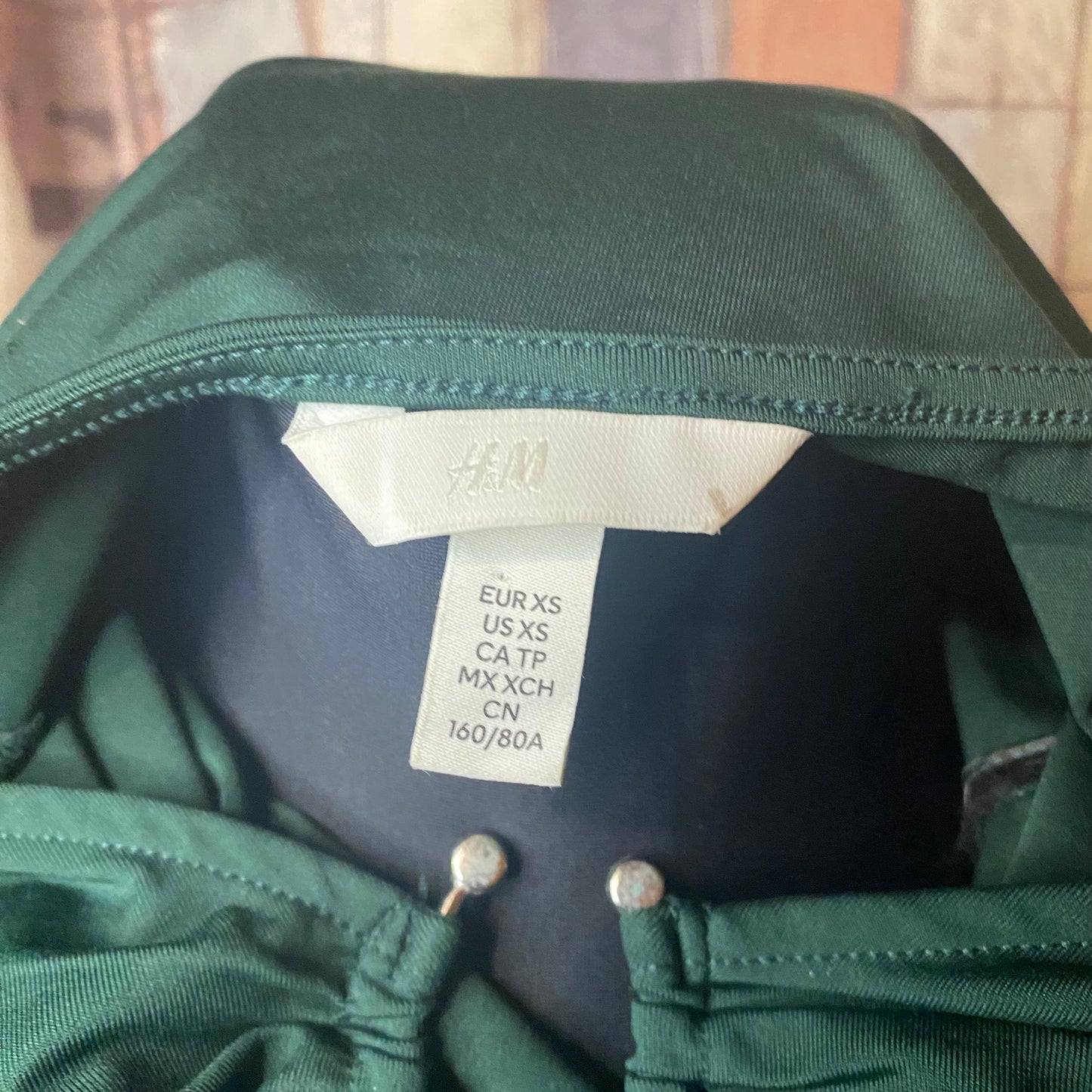 Emerald long-sleeve top