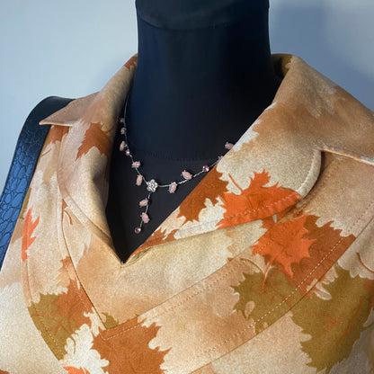 60s style orange dress