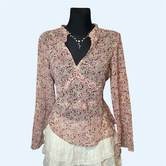 Floral blouse