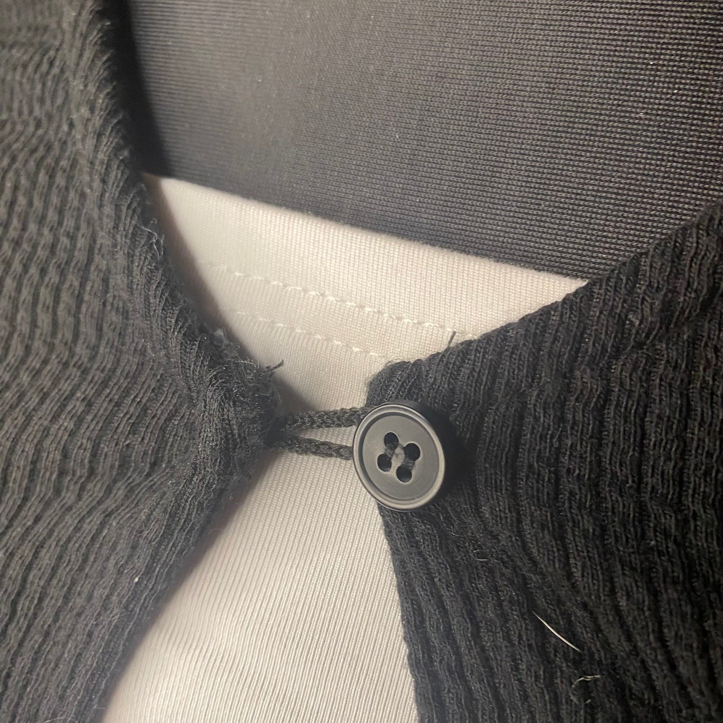 Black cover-up cardigan