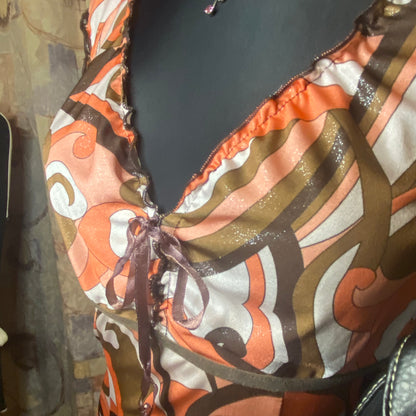 Vintage sparkly bodycon dress