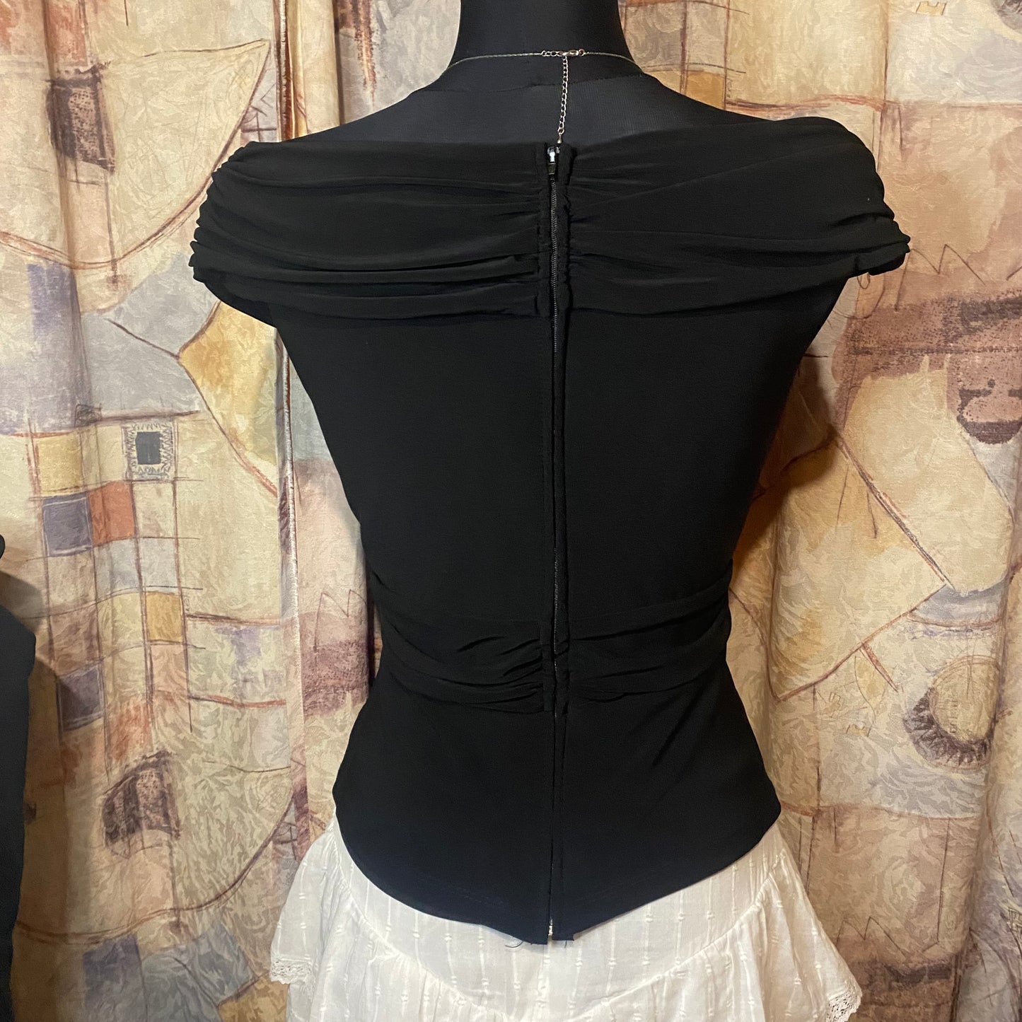 Vintage designer black top
