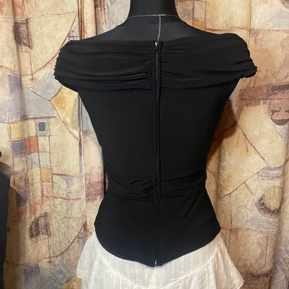 Vintage designer black top