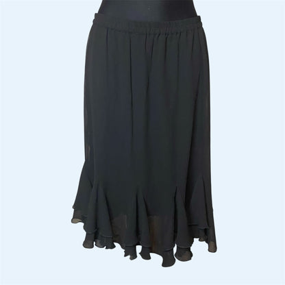 Black mid-waisted fairy skirt