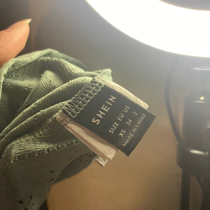 Dirty green sweatshirt