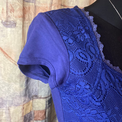 Vintage designer babydoll top