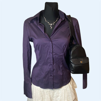 S.Oliver purple shirt