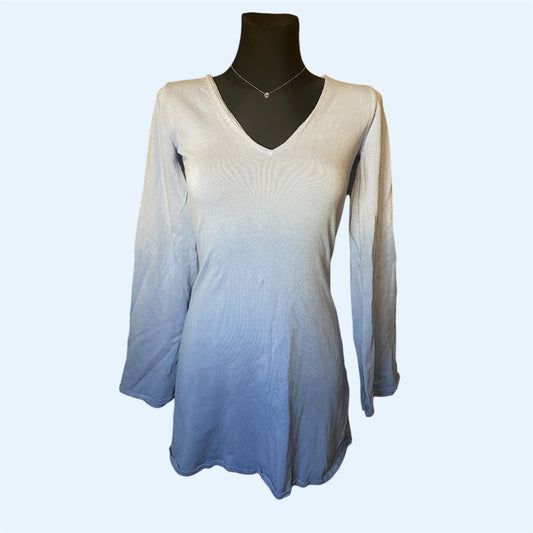 Backless ombre mini dress