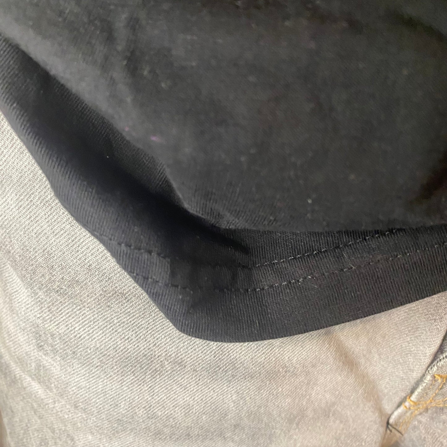 Grunge black t-shirt