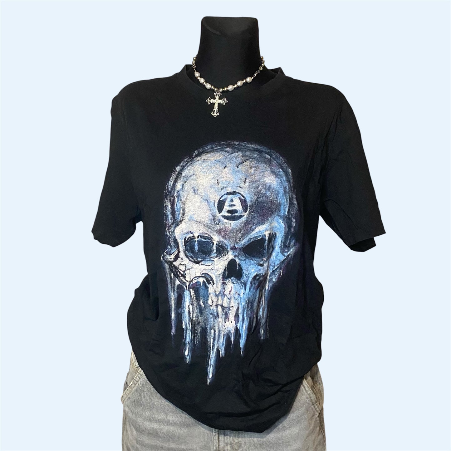Grunge black t-shirt