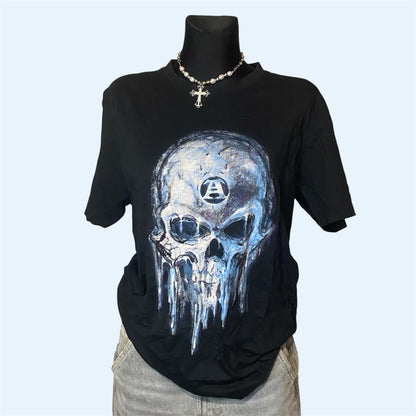 Grunge black t-shirt