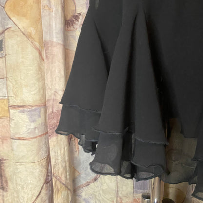 Black mid-waisted fairy skirt