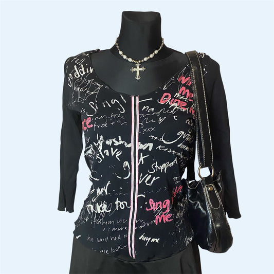 Vintage grafitti sweatshirt