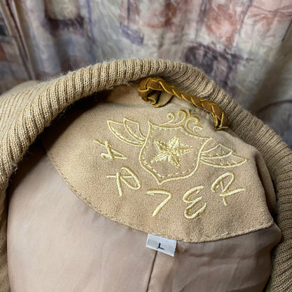 Vintage western vest with a hood