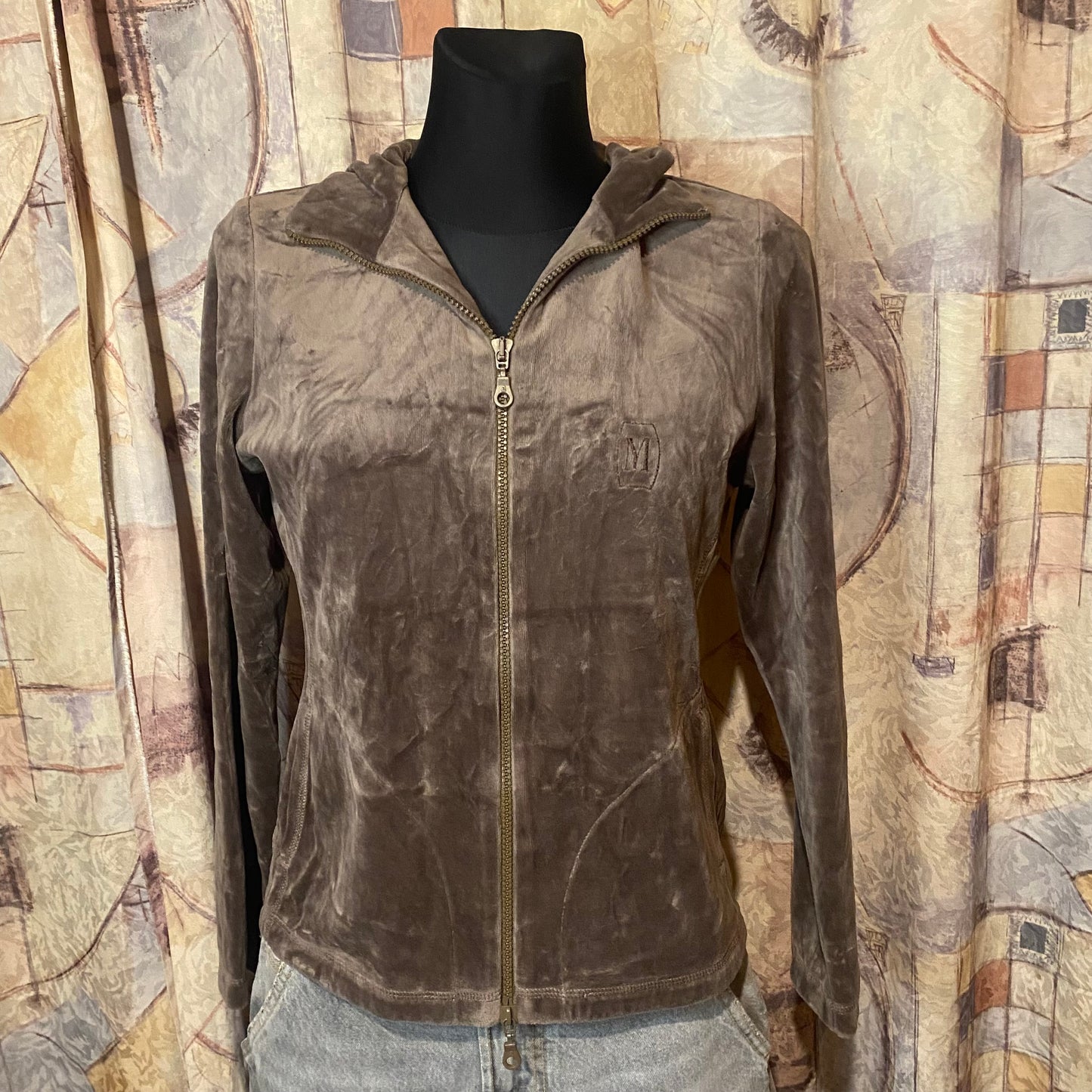 Vintage brown velvet jacket