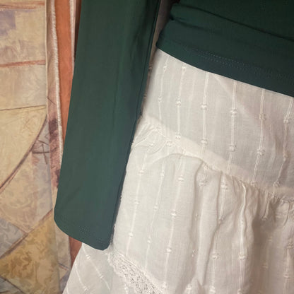 Emerald long-sleeve top