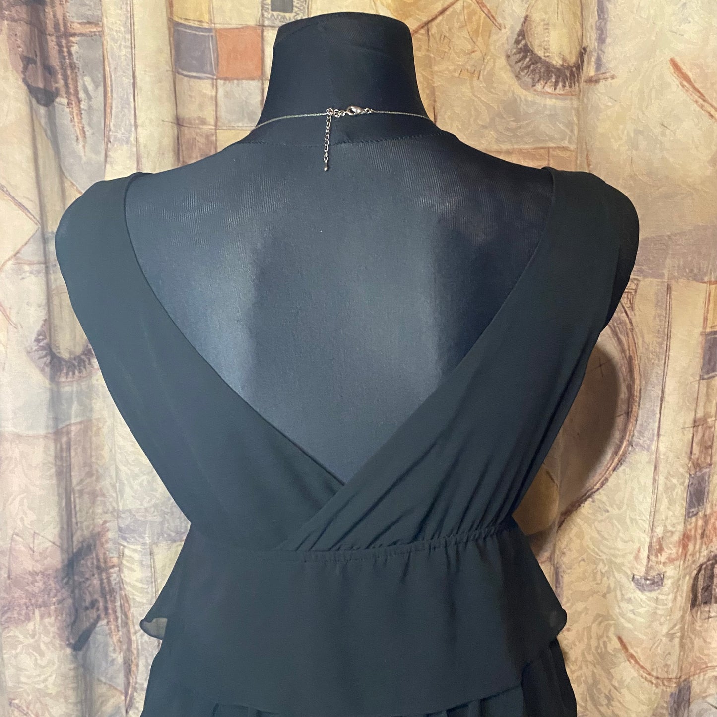 Black babydoll dress