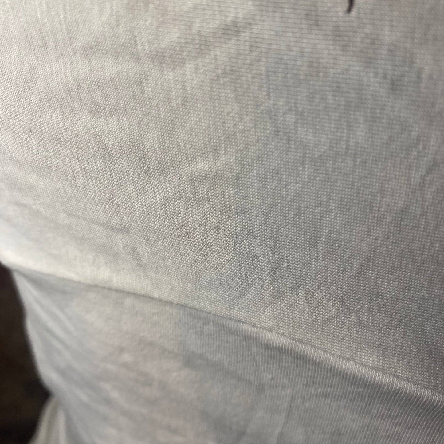 White and pink floral top