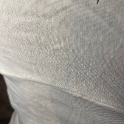 White and pink floral top