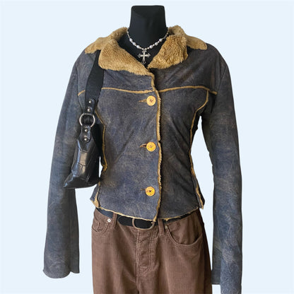 Vintage faux fur jacket