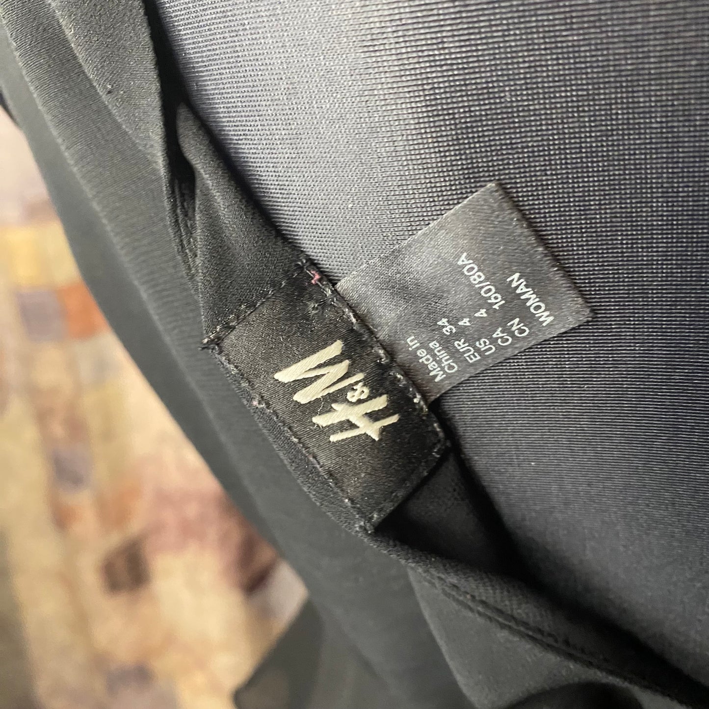 Black babydoll dress