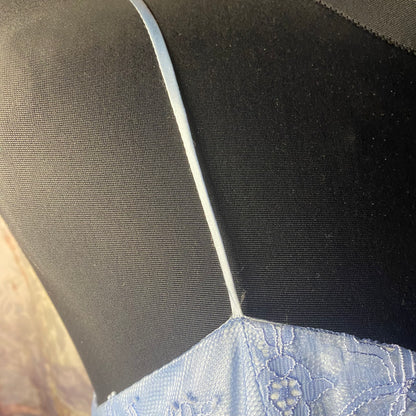 Light blue custom graduation dress