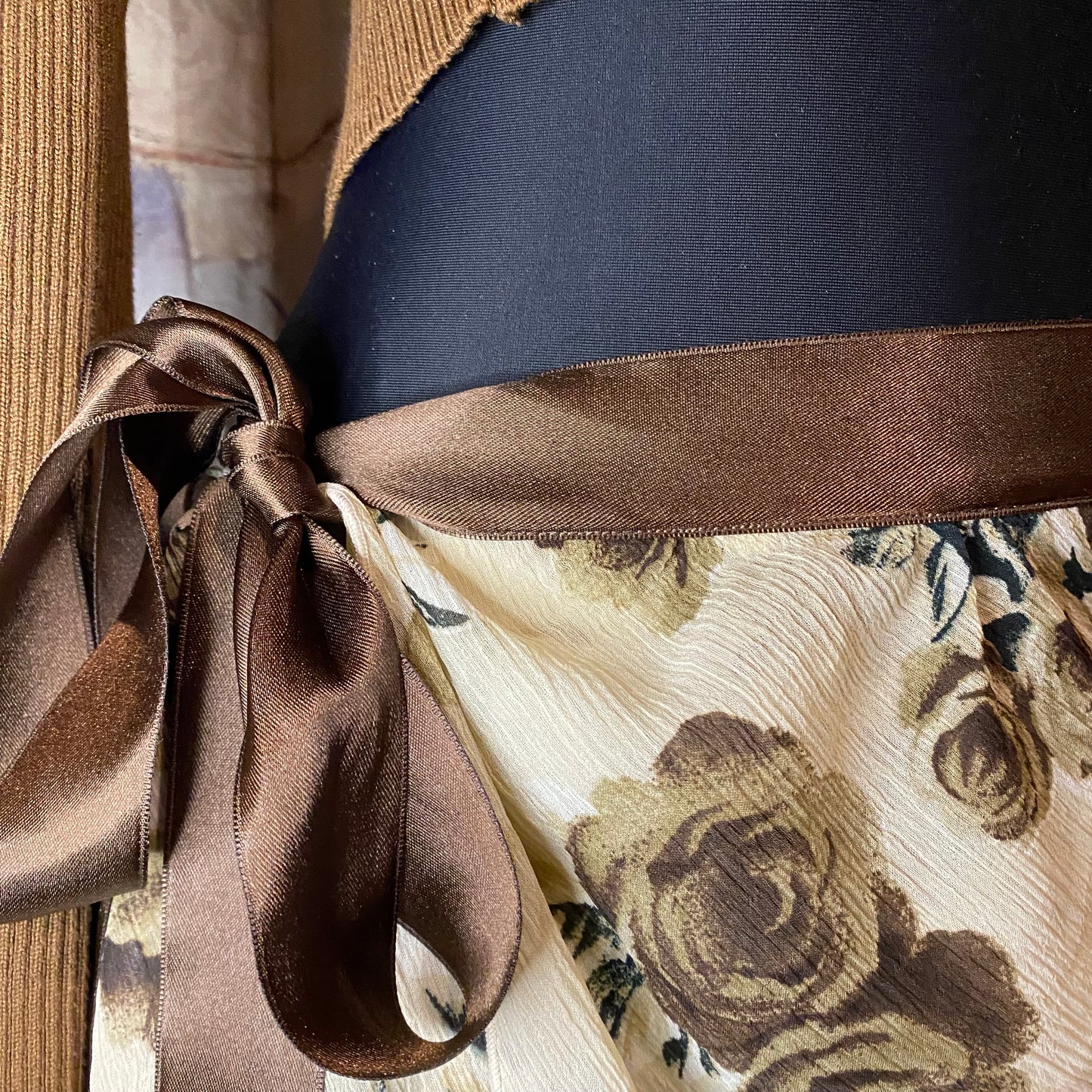 Flattering layered skirt