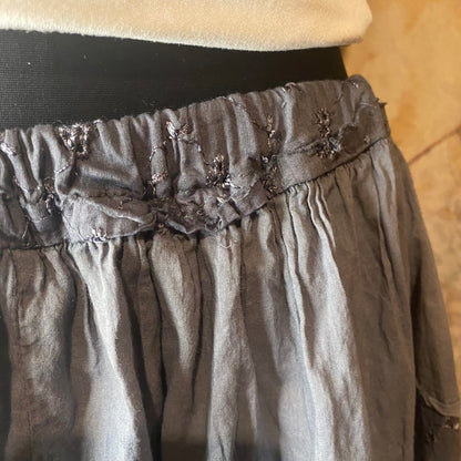 Blue-grey ombre skirt