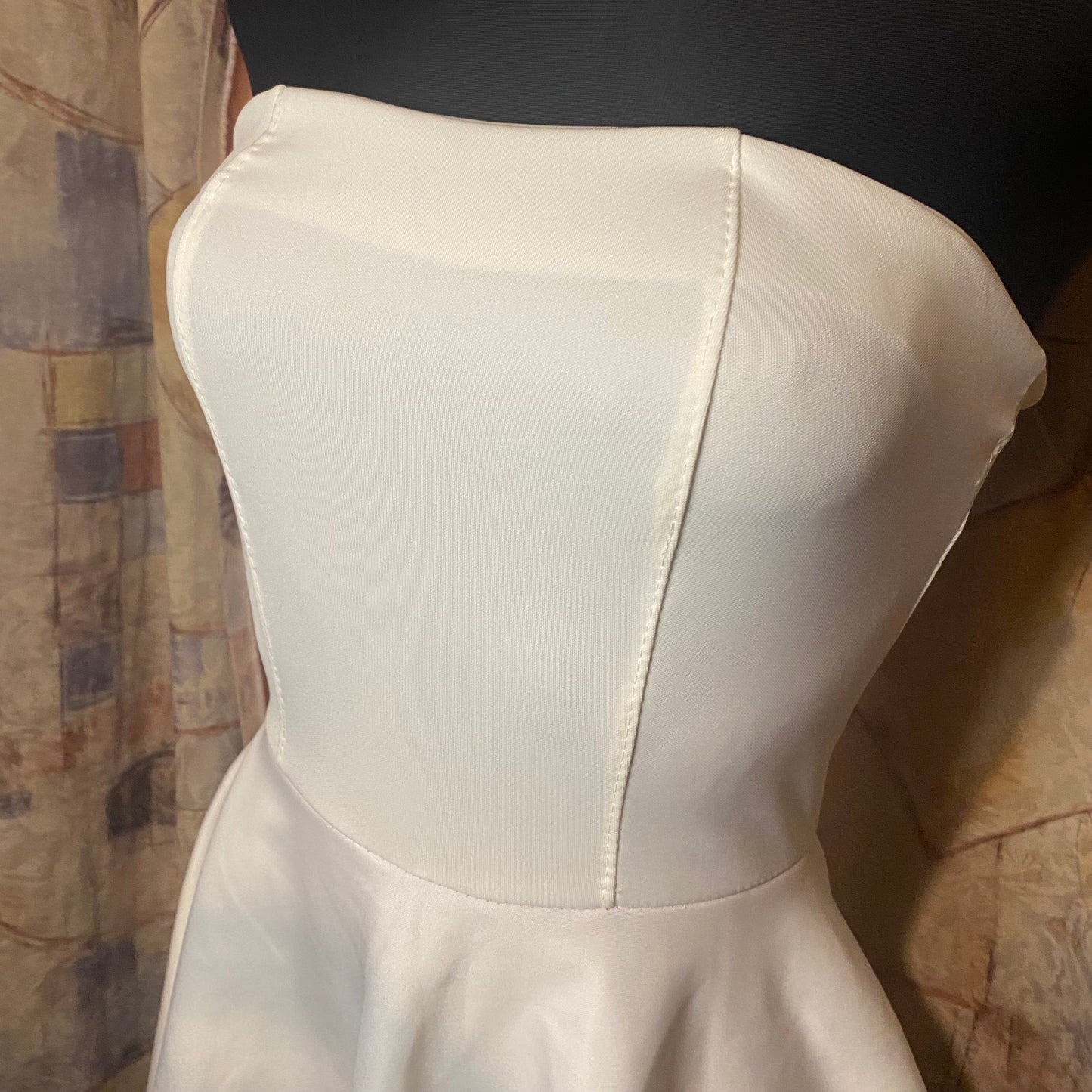 White vintage romper