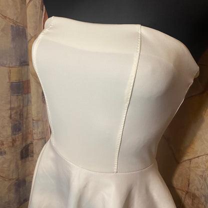 White vintage romper