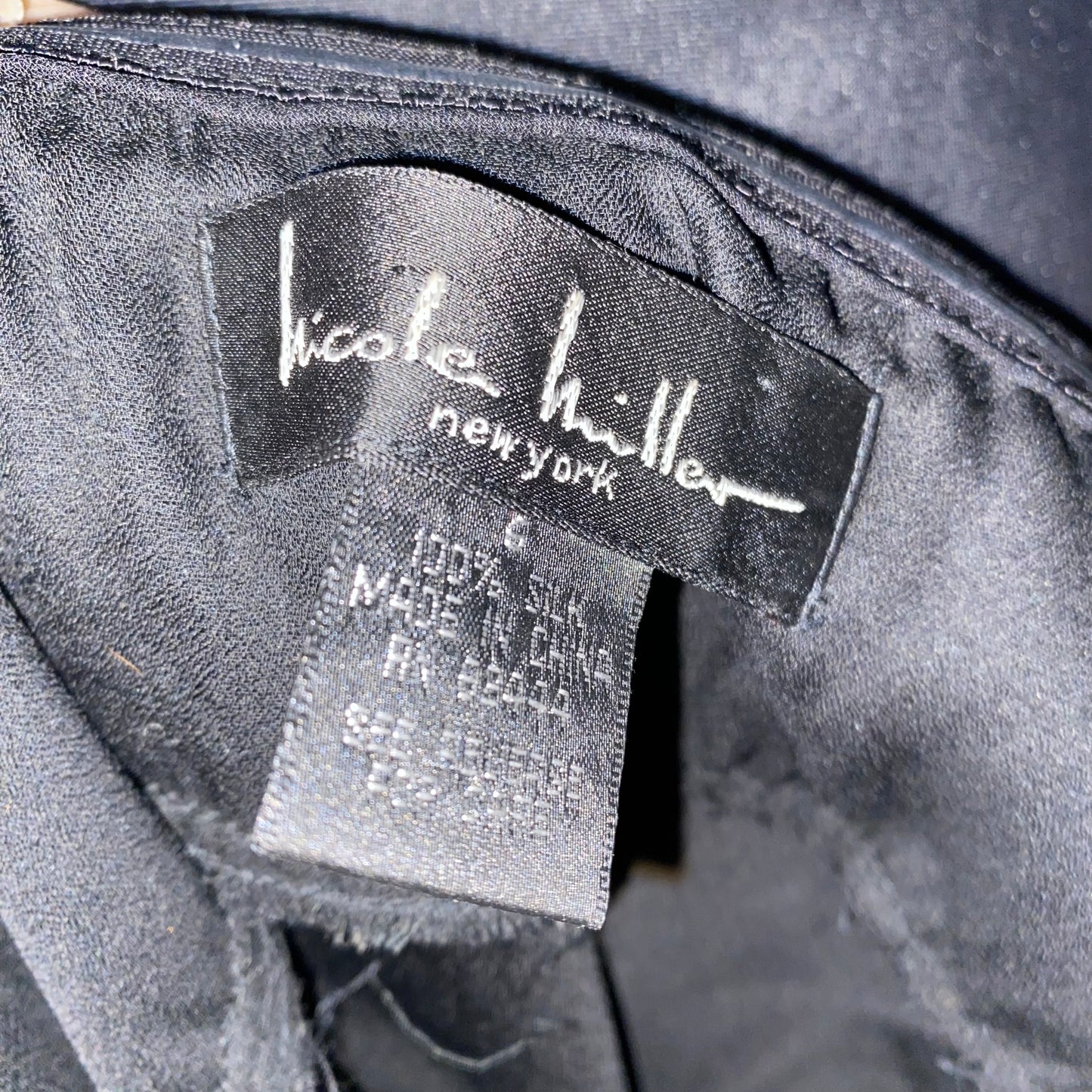 Vintage designer strapless maxi dress