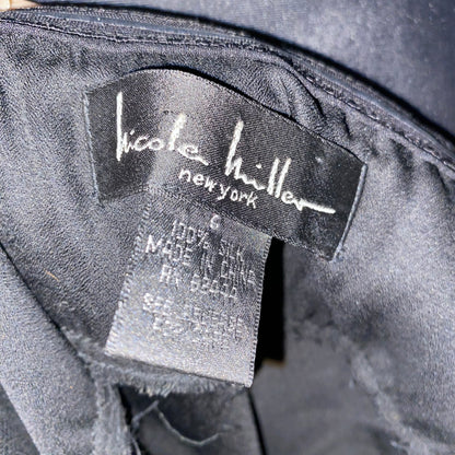 Vintage designer strapless maxi dress