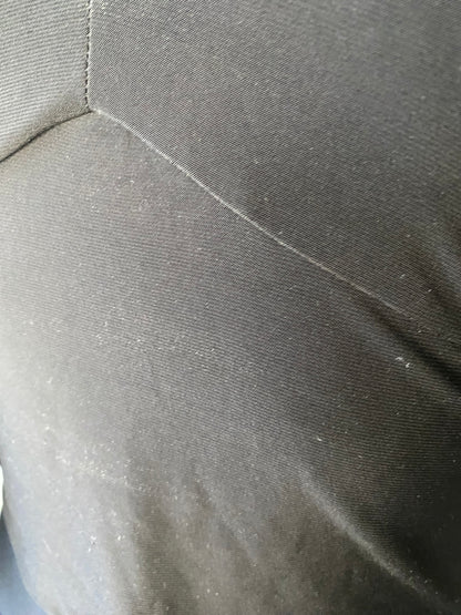 Black designer cropped top