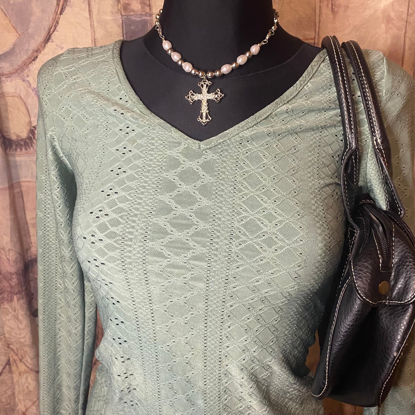 Dirty green sweatshirt