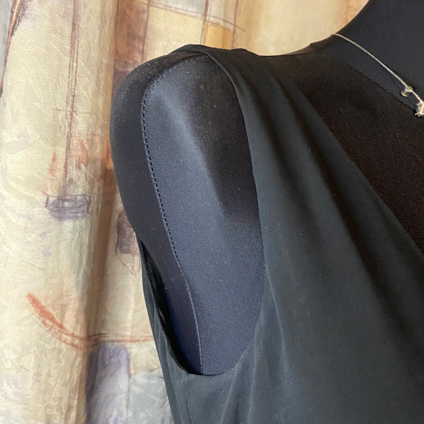 Black babydoll dress