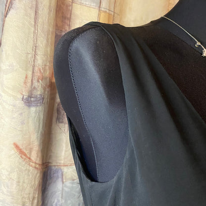 Black babydoll dress