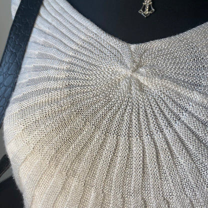 Vintage white symmetrical t-shirt