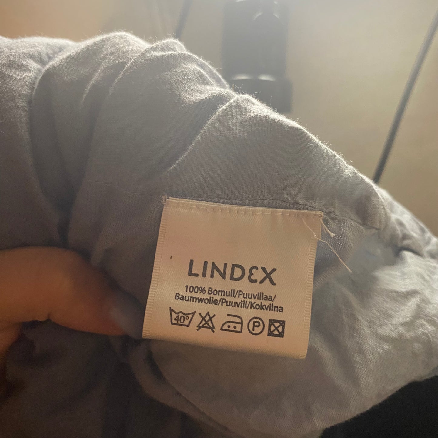 Blue-grey ombre skirt