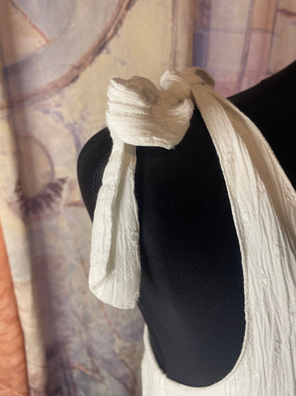 Adorable white crop top