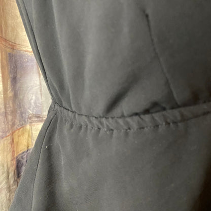 Black babydoll dress