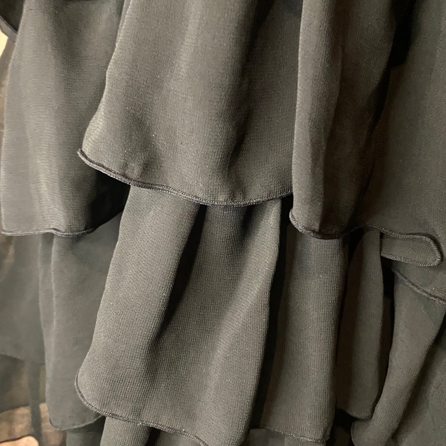 Black babydoll dress