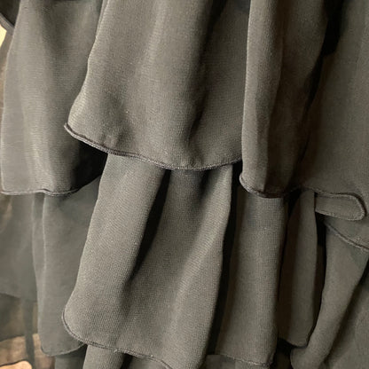 Black babydoll dress