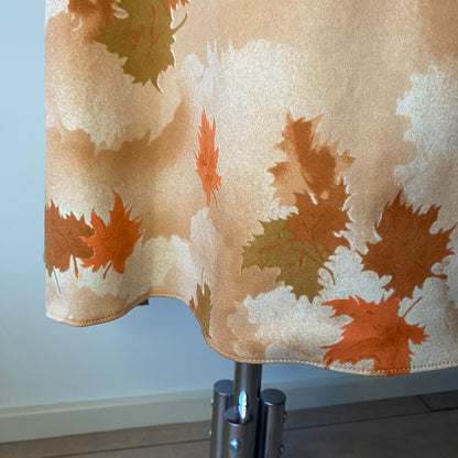 60s style orange dress