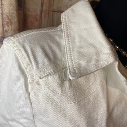 Armani Jeans authentic white jean jacket