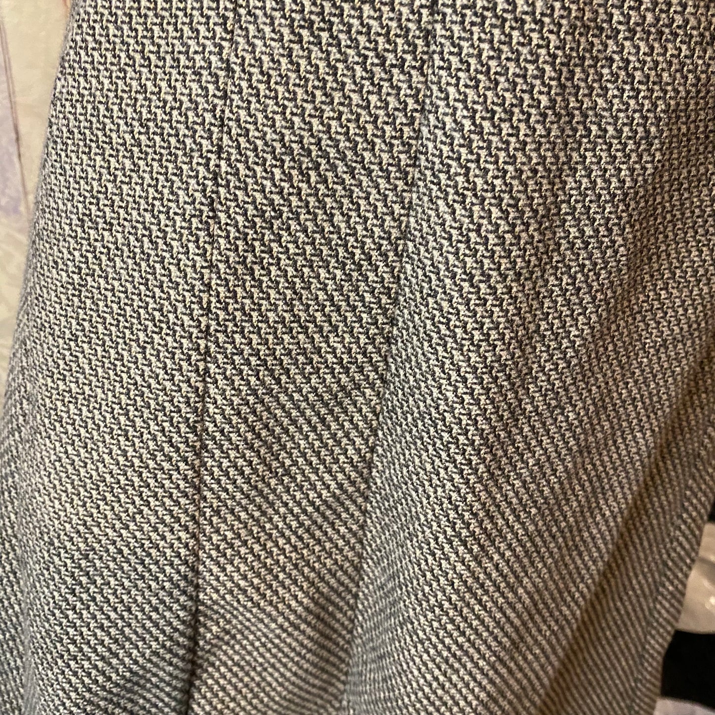 Vintage brown mini dress