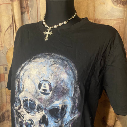 Grunge black t-shirt