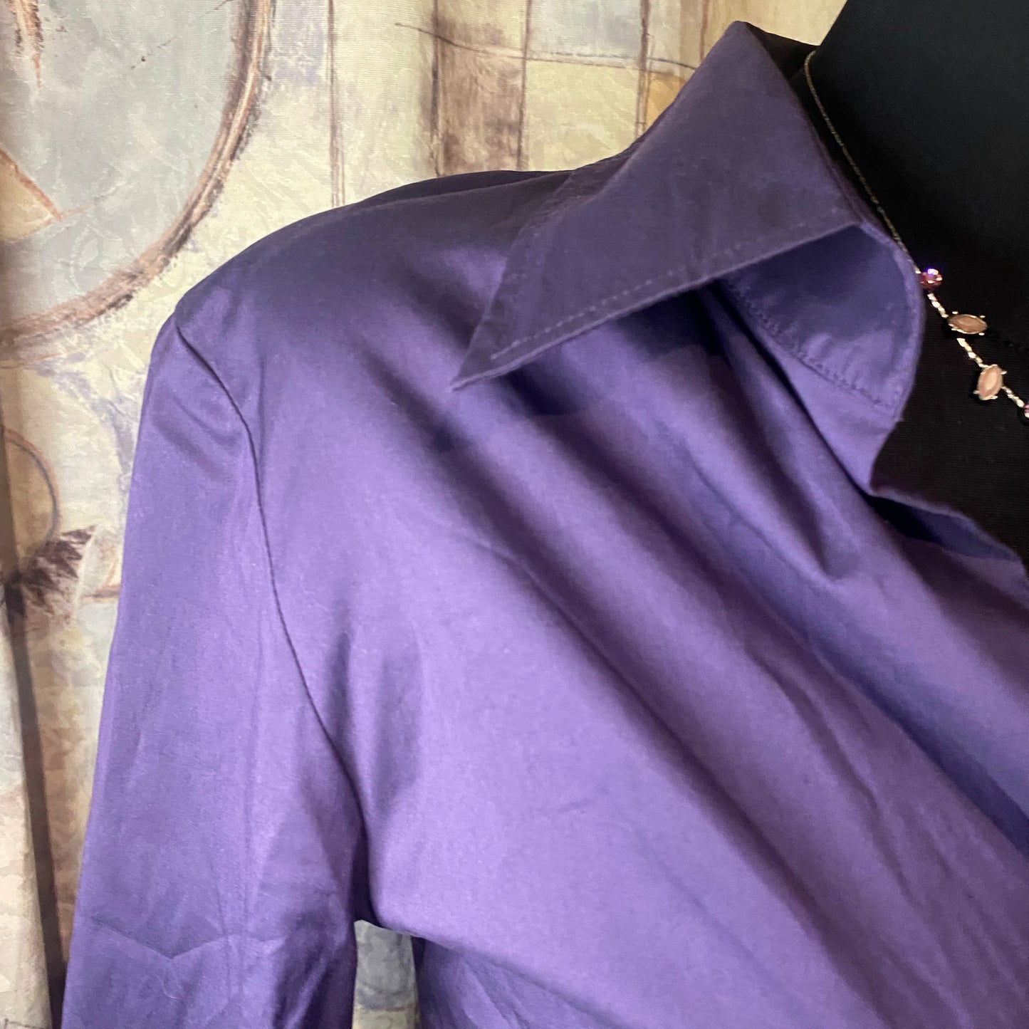 S.Oliver purple shirt