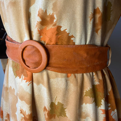 60s style orange dress